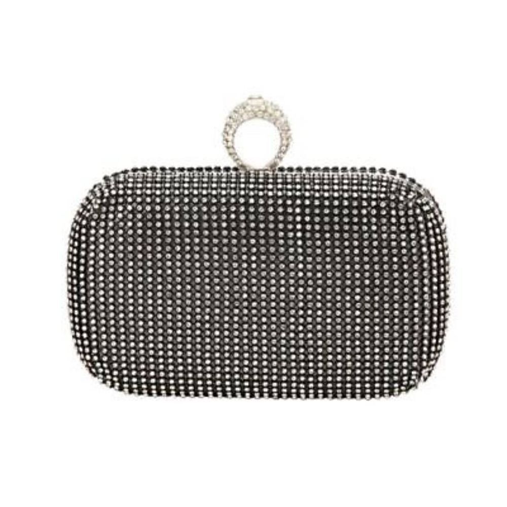 Black & Bling Clutch